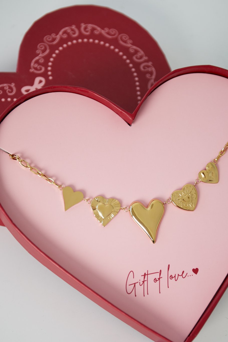 gift of love stainless steel love necklace Picture2